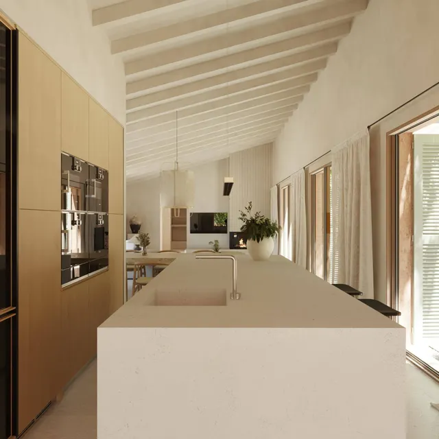 Exclusiva finca en Manacor con proyecto de villa mediterránea de diseño, piscina y torre singular — 5