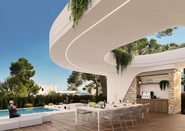 Villa Elise en Moraira: Diseño mediterráneo, privacidad y co - foto 3