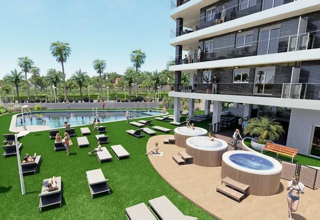 Apartamentos de obra nueva en primera línea de playa – Torre