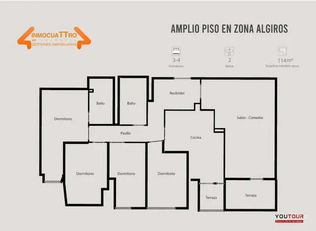 EXCELENTE ZONA, PISO TOTALMENTE EXTERIOR CON LA MEJOR ORIENTACION- ESTE, MUY LUMINOSO, 7º PISO, BUENA FINCA CARAVISTA. — 11