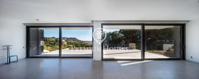 Obra Nueva en construcción en Premià de Dalt con vistas mar - Costa Barcelona — 19