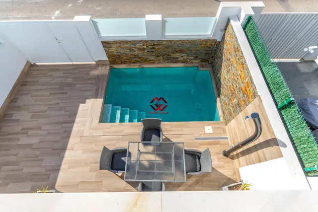 Se vende villa independiente con piscina, solárium y cocina  - foto 4