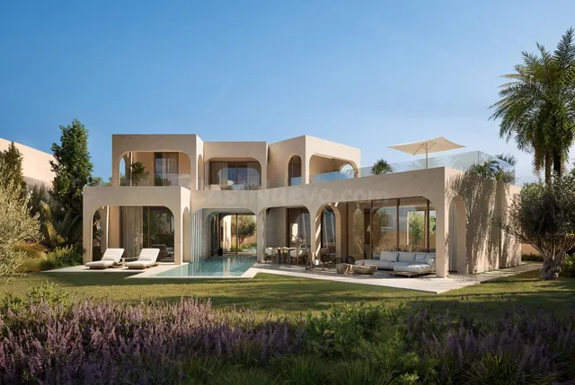 Villa moderna en primera línea de golf con vistas al mar — 4