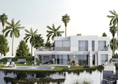 Villa de Lujo en venta en Mijas Pueblo con Ascensor Privado, Piscina y Vistas Panorámicas – Exquisita Vida Mediterránea en la Costa del Sol