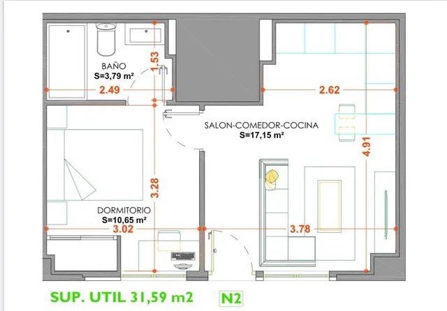Piso 2 habitaciones en venta - Pizarrales - foto 5