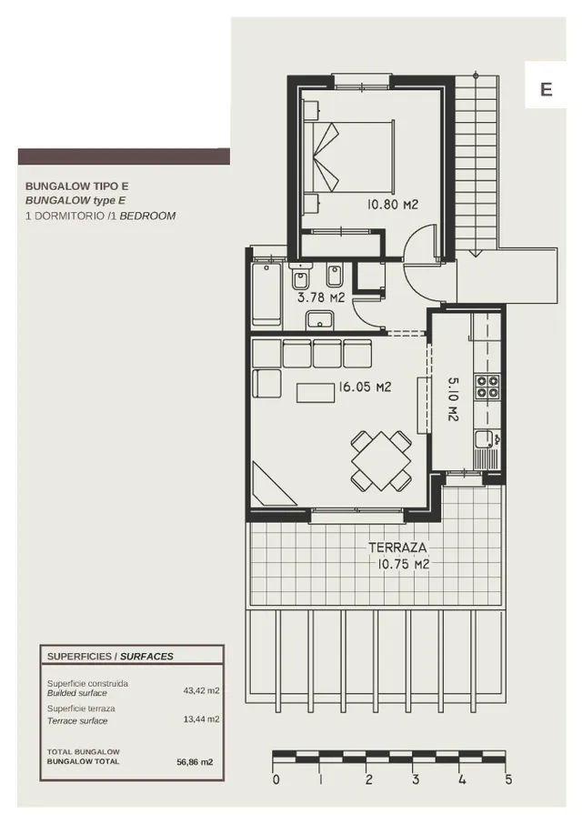APARTAMENTOS BUNGALOW PLANTA ALTA EN CALPE — 17