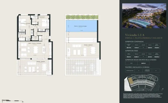 Ático de lujo en Benahavís con piscina privada, solárium y amplias terrazas — 21
