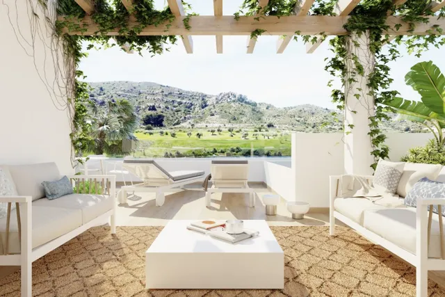 ADOSADOS CON JARDÍN, PISCINA Y SOLARIUM PRIVADOS EN CAMPO GOLF FONT DEL LLOP — 4
