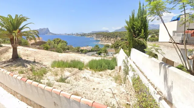 ▷Parcela Libre de Construcción en Primer Línea del Mar en Benissa, Costa Blanca — 2