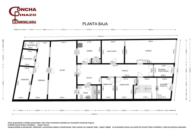 Casa de 249 m2 con dos plantas independientes y terraza de 150 m2, entre el auditorio y el parque central de Paterna — 50