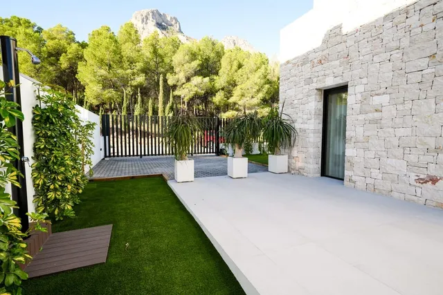 ✓Encantadora Villa Moderna con Piscina en Polop, Costa Blanca. — 27