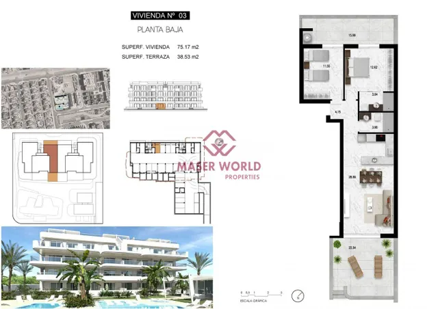 COMPLEJO RESIDENCIAL DE OBRA NUEVA EN LOMAS DE CABO ROIG — 23