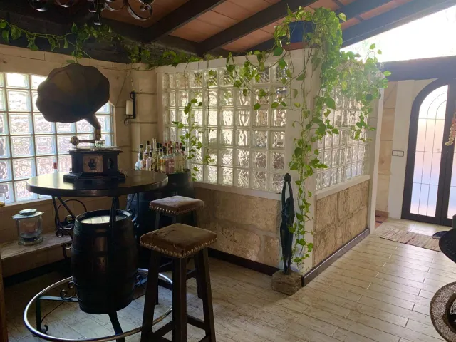 Villa de estilo mallorquín con amplio jardín de pinos en Cala Vinyes — 8