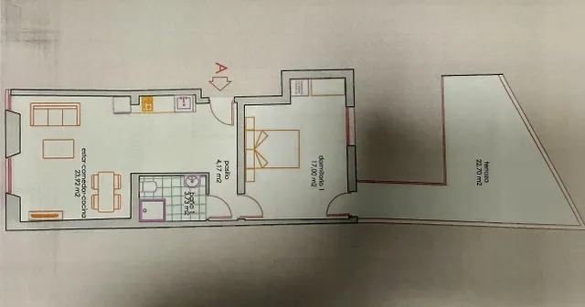 Ático de 1 dormitorio totalmente reformado — 17