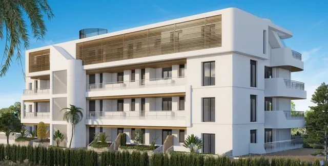 Apartamentos de 2 dormitorios con amplias zonas verdes y vistas al mar, zona Playa Flamenca — 3