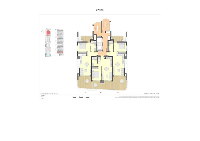 Apartamentos y áticos dúplex de 1, 2 y 3 dormitorios en primera línea de la playa de La Fossa en Calpe — 23