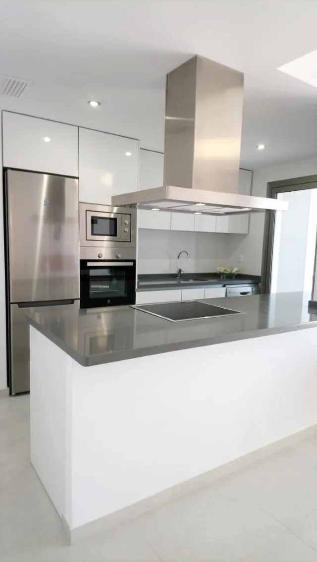 ESTUPENDO APARTAMENTO DE OBRA NUEVA 2 DORMITORIOS 2 BAÑOS  CON PISCINA EN ORIHUELA COSTA , ALICANTE — 11