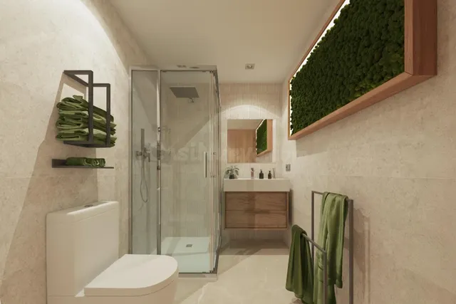 Atico DUPLEX a ESTRENAR , con 3 dorm., amplia terraza y solarium, VISTAS AL MAR. En Mijas Costa, cerca del MAR, GOLF y MONTAÑAS!!! — 10