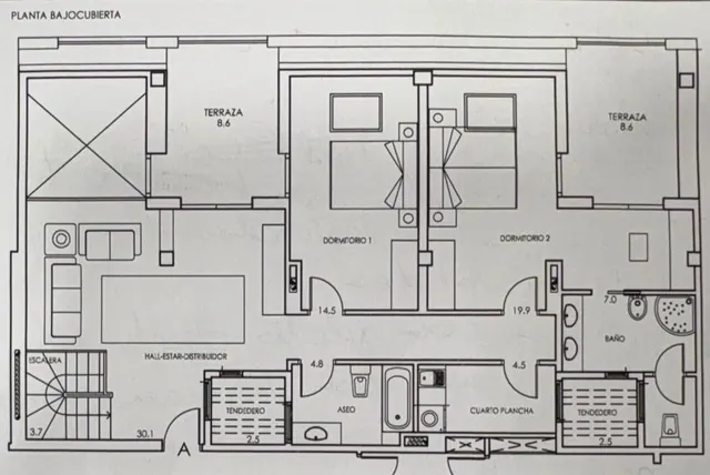 DUPLEX DE LUJO CON TERRAZAS — 33