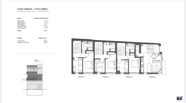 Vivienda reformada a estrenar con 3 estancias, terraza privada y espacio polivalente en Badalona — 30