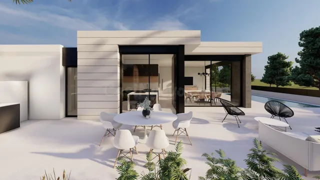 Villa de una sola planta con 3 dormitorios y piscina privada - foto 5