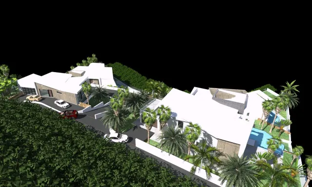 Próximamente proyecto nuevo de 4 villas de lujo estilo moderno — 26