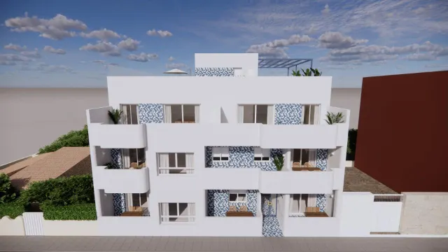 Apartamento de 1 dormitorio de planta baja a la venta a 140 m de la playa en Torre de la Horadada — 25