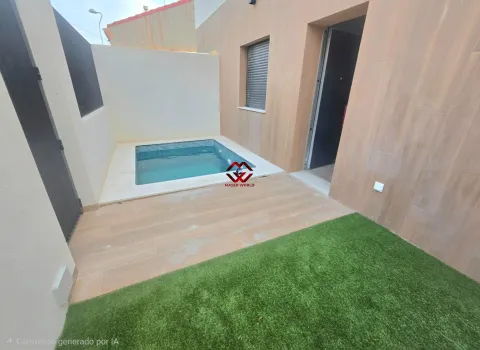 Apartamento en planta baja en Santiago de la Ribera listo para entrar a vivir!