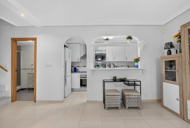 Residencial Zeniamar VIII – Acogedor adosado en esquina con solárium, piscina comunitaria, garaje y trastero — 9