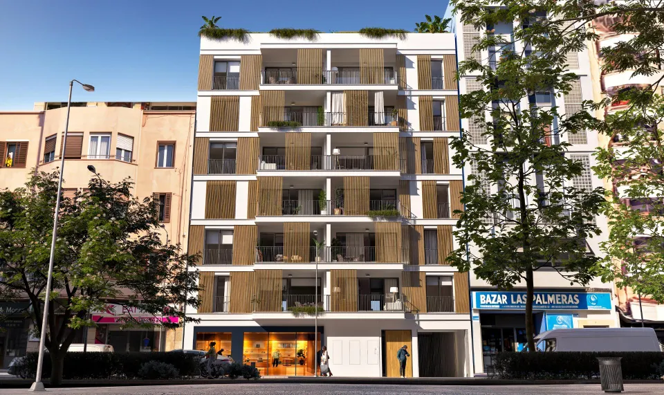 Nueva construcción COR39: 12 modernos apartamentos de 2 y 3 dormitorios en Pere Garau