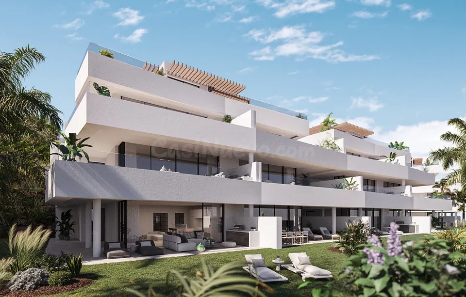 Planta baja 3 habitaciones 194m² en venta - Altos de Estepona