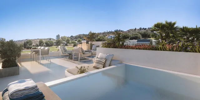 IMPRESIONANTE COLECCIÓN DE 58 CASAS ADOSADAS CONTEMPORÁNEAS EN LA CALA GOLF — 2