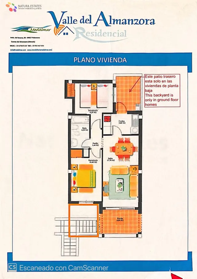 APARTAMENTO DE DOS DORMITORIOS ALQUILER ANUAL. - foto 3
