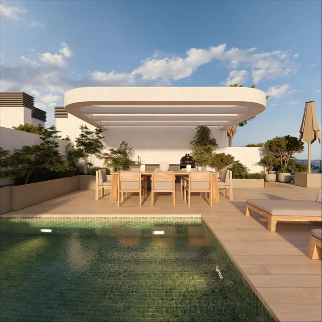 Modernas viviendas de nueva construcción en Calpe, a solo 450 m de la playa del Cantal Roig — 30