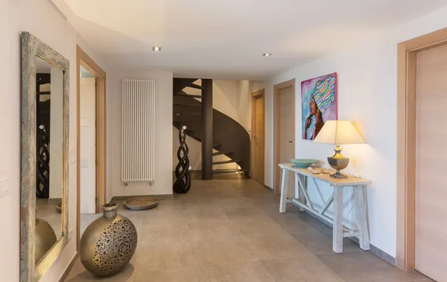 Villa Peñón. Villa con vistas panorámicas a la costa y orientación sur en venta en Benissa. — 14