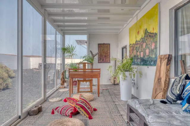 Finca independiente con jardín privado y vistas abiertas en Las Cabreras, Lanzarote. — 15