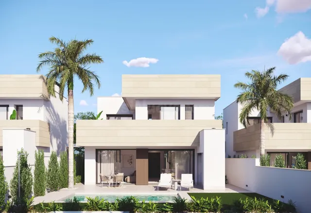 Modernas villas de nueva construcción cerca de la playa en S - foto 2