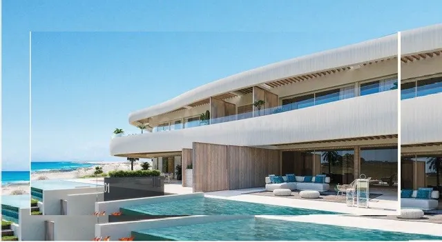 VILLAS ADOSADAS DE LUJO- PIE DE PLAYA- OBRA NUEVA- PISCINA P - foto 2