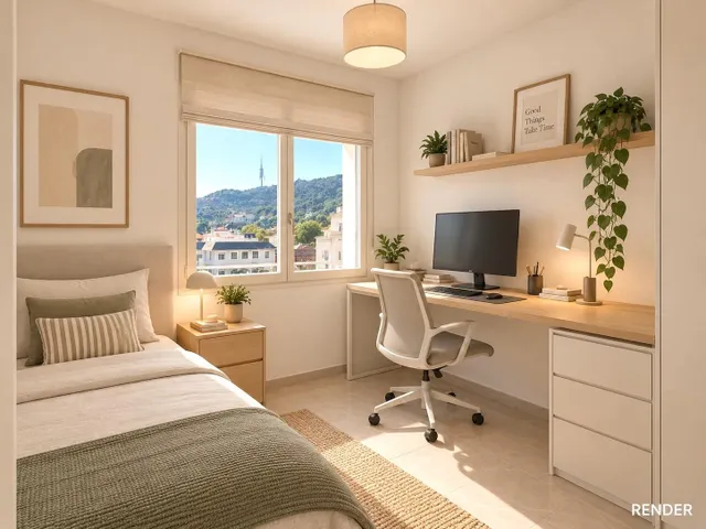 EXCLUSIVA VIVIENDA CON TERRAZA Y ESPECTACULARES VISTAS EN LA ZONA ALTA DE BARCELONA — 20