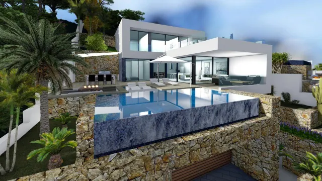 VILLA EXCLUSIVA CON VISTAS ESPECTACULARES EN CALPE — 10