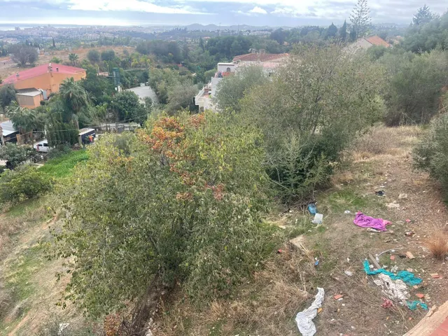se vende suelo urbano en la carretera de Mijas Pueblo con vistas al mar — 26