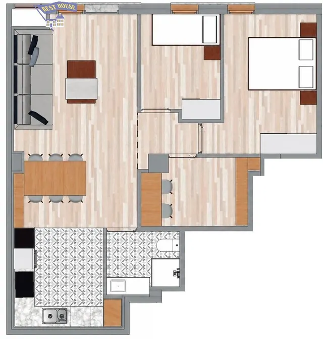 PISO REFORMADO DE 3 habitaciones JUNTO A CAN BAQUÉ – LA LLAGOSTA — 17