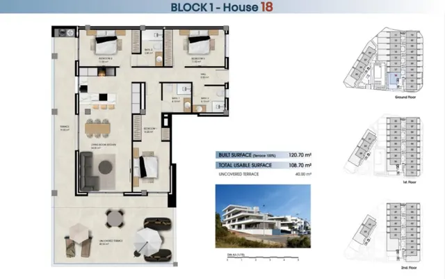 Apartamento 2 habitaciones 78m² en venta - El pinet — 9
