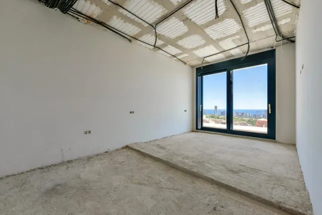 ▷Villa de Obra Nueva con Vistas al Mar en Finestrat, Costa Blanca — 11