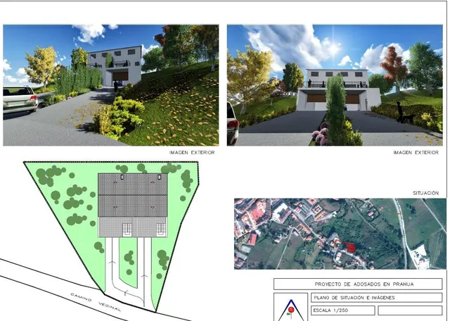 Parcela urbana de 784 m2 para dos chalets adosados con todos - foto 3