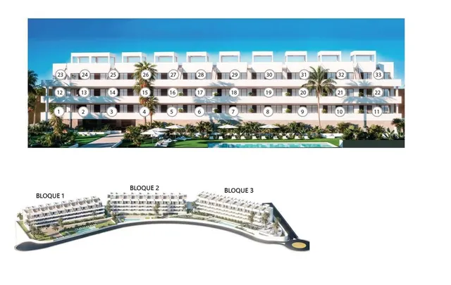 Apartamento 2 habitaciones 66m² en venta - Seascape resort — 38