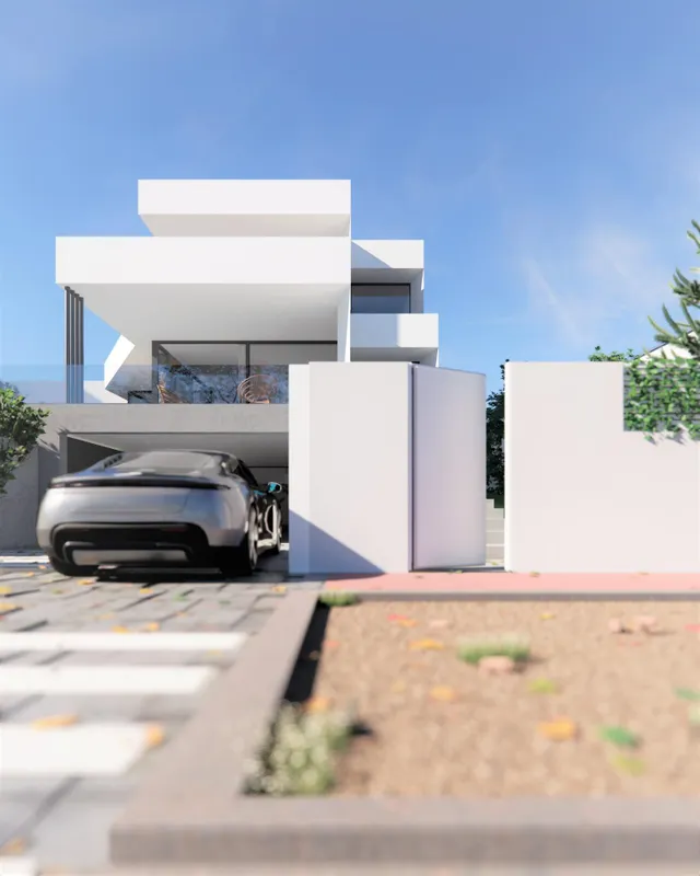 Promoción de obra nueva de dos viviendas unifamiliares en Torre en Conill con vistas al golf — 3