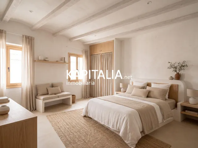 Casa en VENTA en Cerdà con cochera, patio interior y chimenea, ideal para reformar — 4