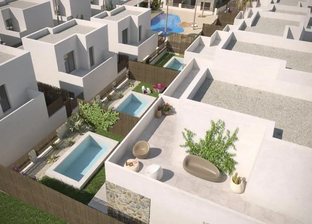 VILLAS DE OBRA NUEVA EN ORIHUELA COSTA — 14