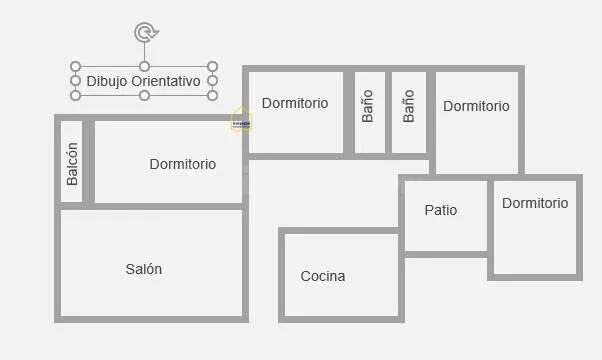 Piso de 4 dormitorios, patio y garaje a la venta en Cervantes — 2